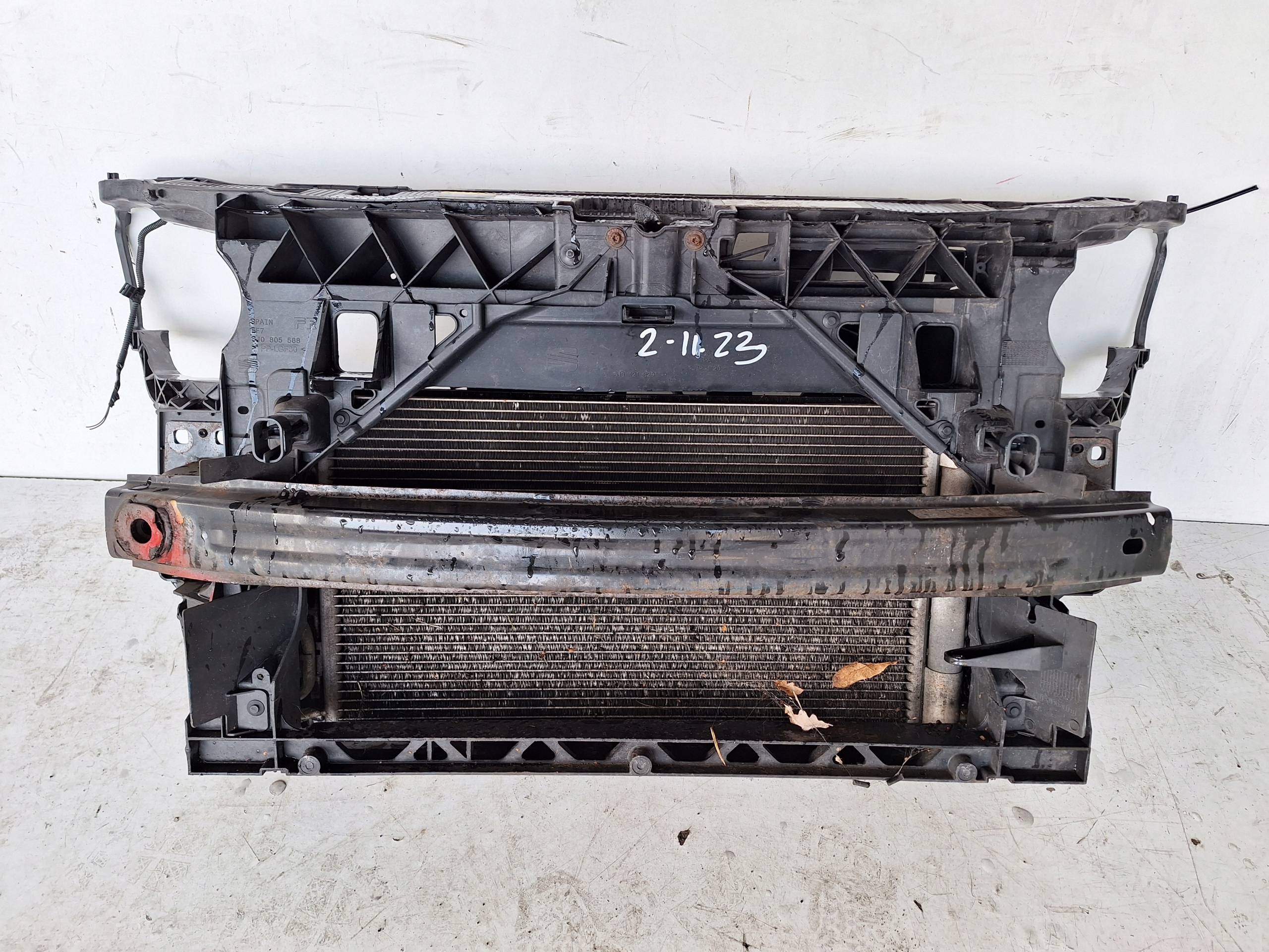 SEAT IBIZA IV 6J 08-17 support panel for radiators petrol