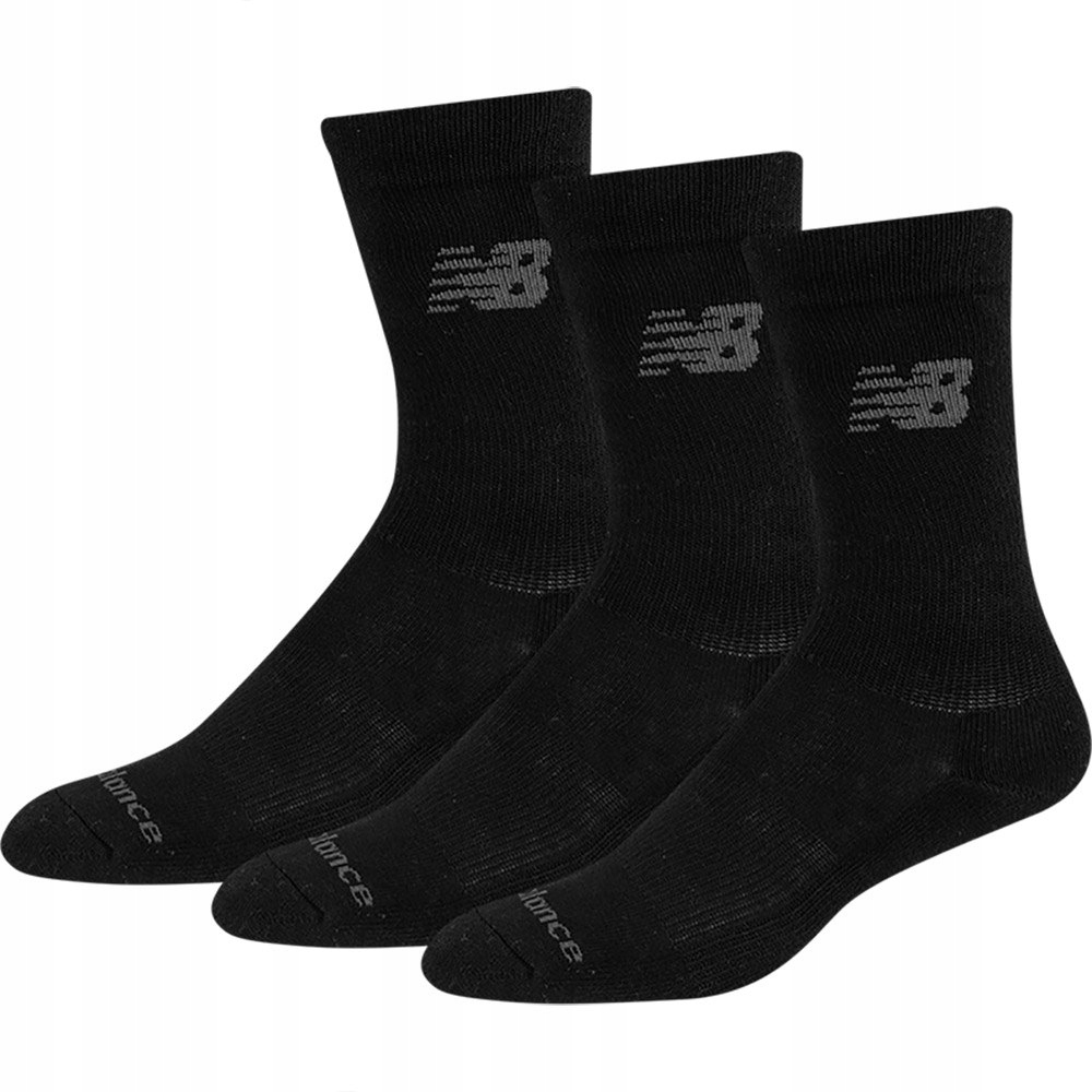 Skarpety za Kostkę New Balance 39-42 3Pak czarne