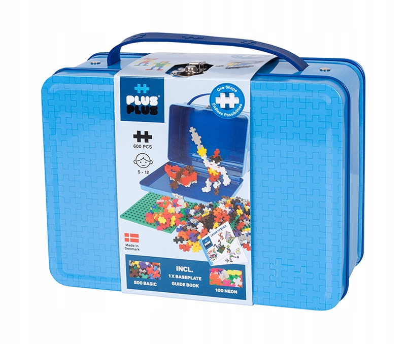 

Plus Plus Basic Metalowa Walizeczka 600 Elemen