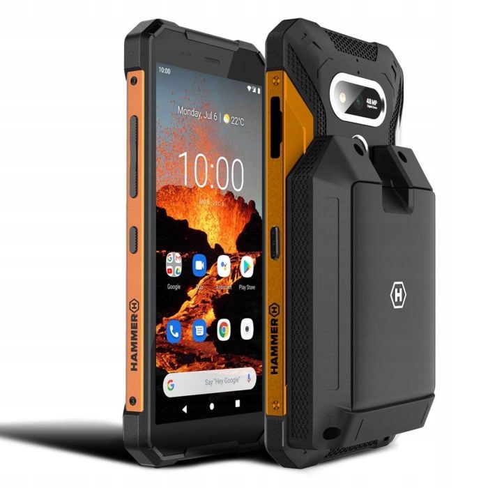 Смартфон Hammer Explorer Pro 6 ГБ / 128 ГБ 4G (LTE) оранжевый