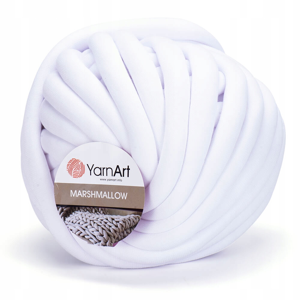 YarnArt Marshmallow tunelová příze č. 901 bílá