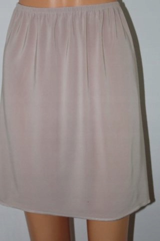 PÓŁHALKA DAMSKA BEŻOWA MIDI 48 3XL