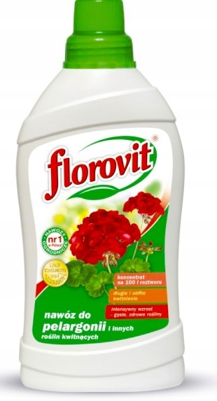 

Florovit Nawóz do Pelargonii w Płynie 1L
