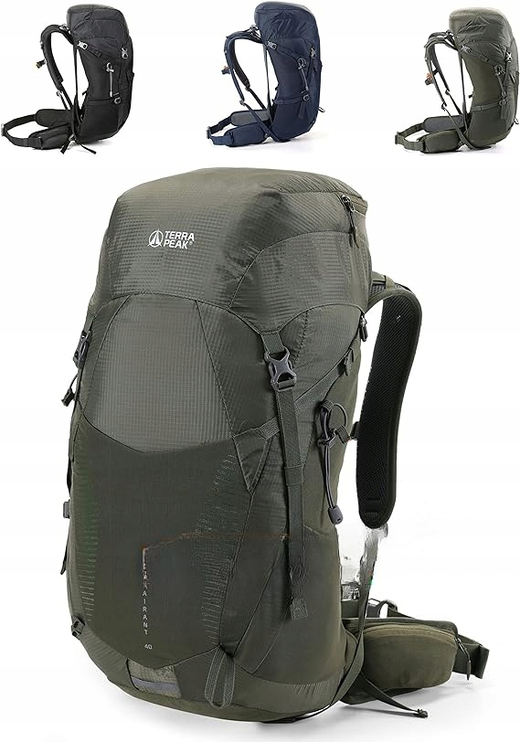 Plecak Turystyczny Trekkingowy Przeciwdeszczowy Terra Peak Airant 40