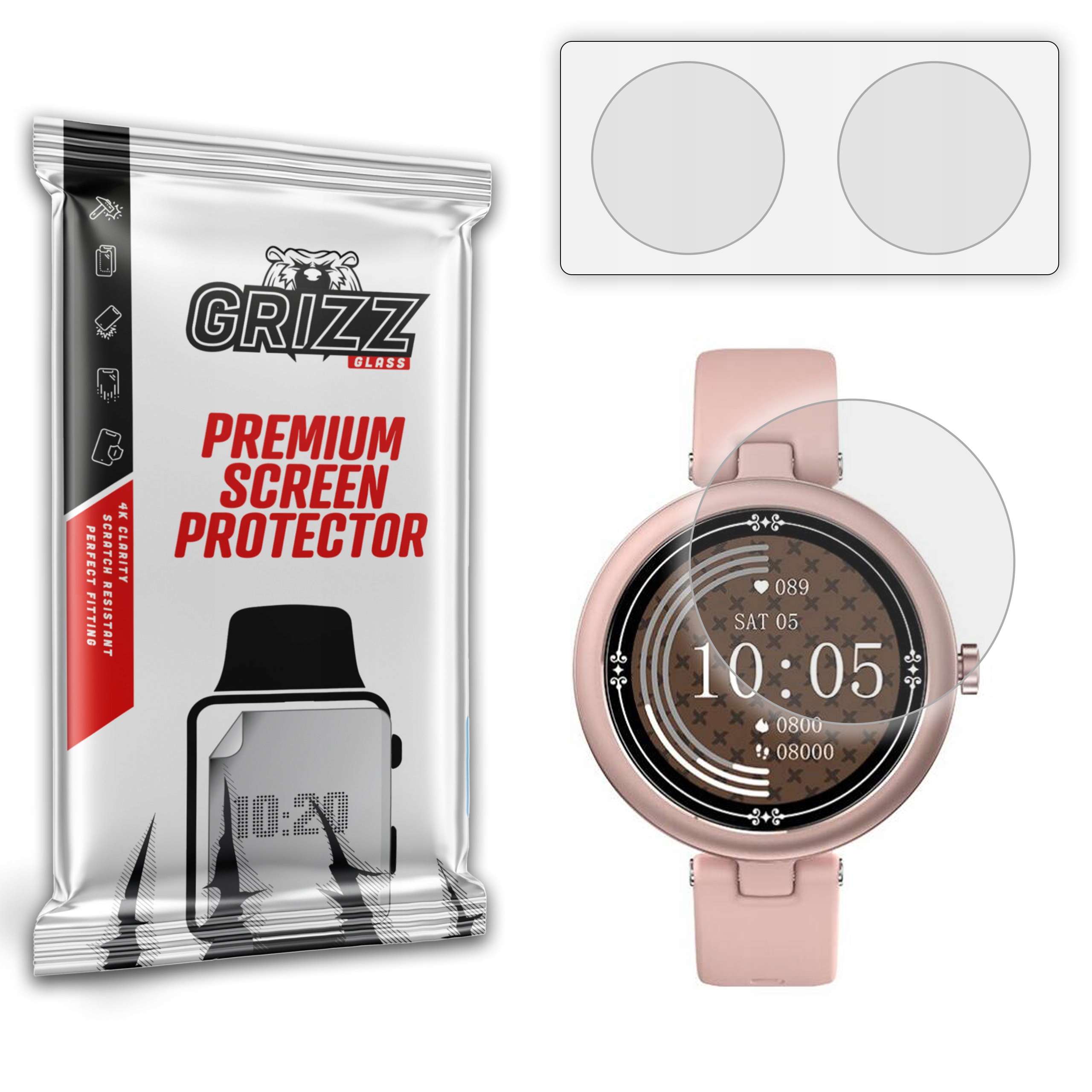 2-PAK Antyodciskowa folia ochronna do Doogee Dg Venus