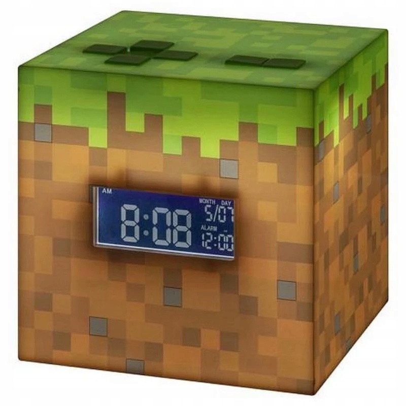 

Budzik Zegar Podświetlany Minecraft
