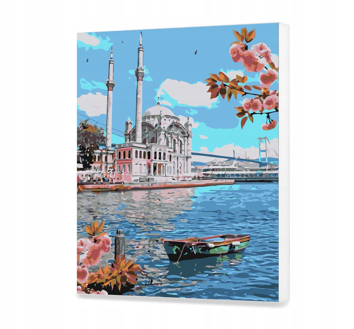 Turecko Istanbul Obrázek Malování Podle Čísel 50x60