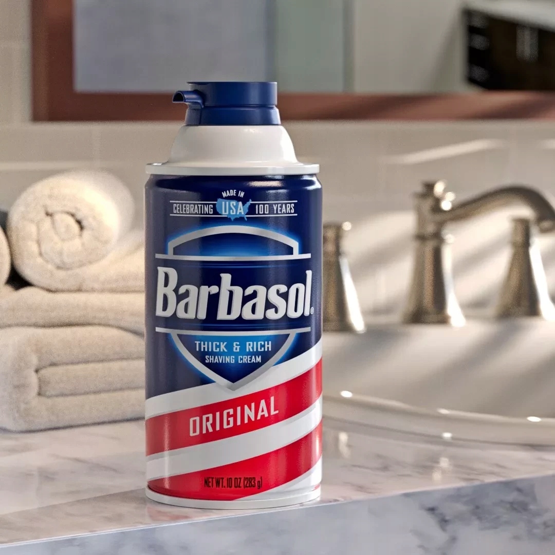 PIANKA DO GOLENIA BARBASOL ORIGINAL 283 G z USA