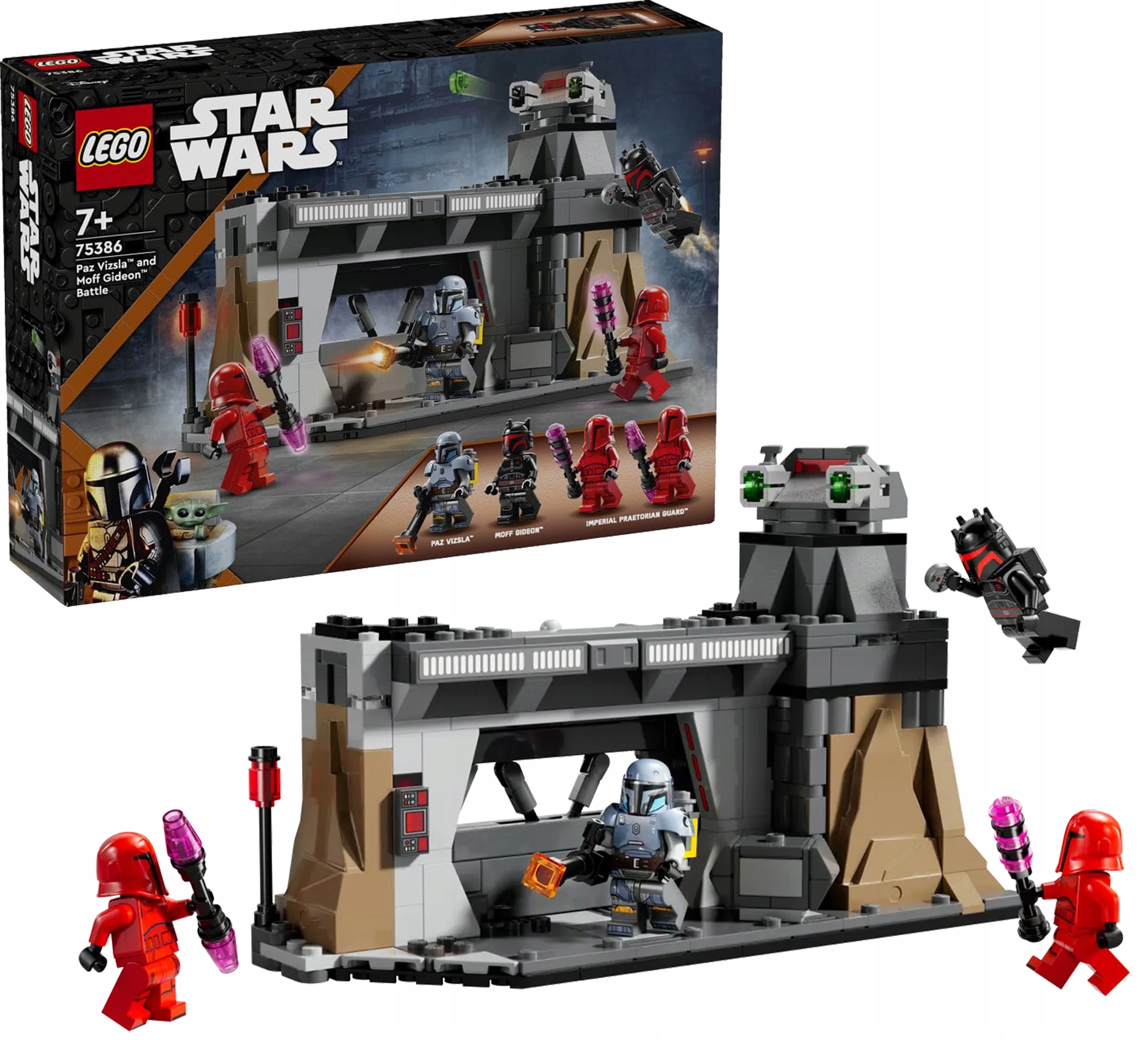 Lego 75386 Star Wars Souboj Paza Vizsly a Moffa Gideona Hvězdné Války