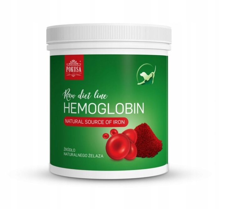Levně Pokusa Rawdietline Hemoglobin 800 G Hemoglobin Pro Psa