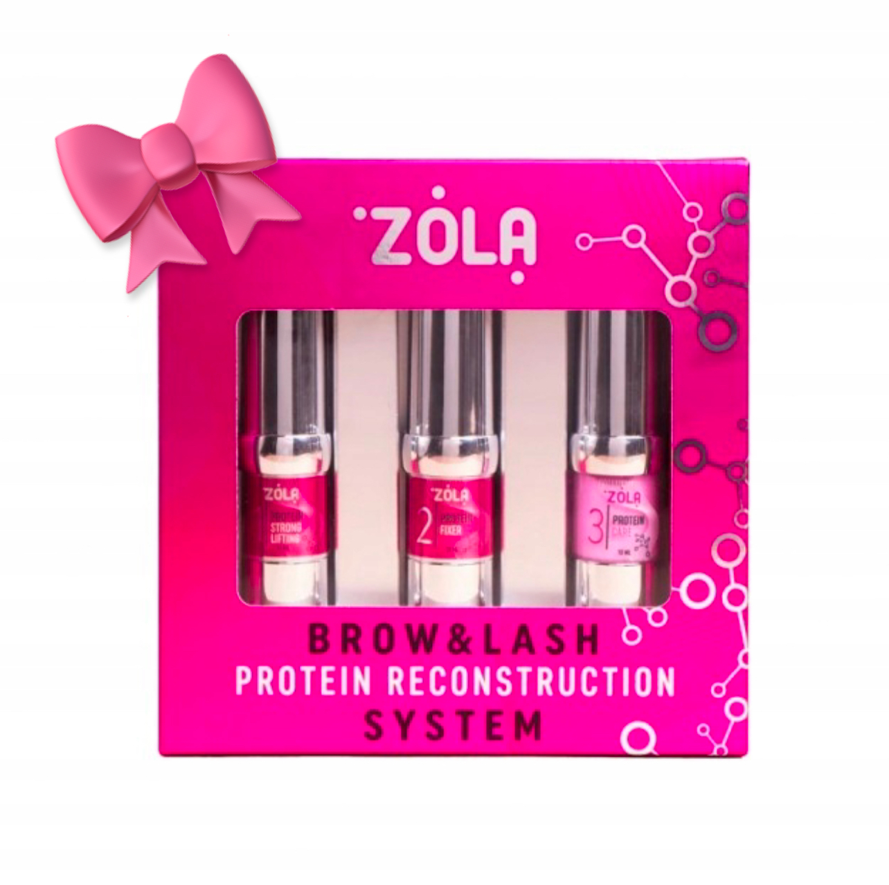 Zola sada pro laminování obočí a řas Zola Protein Reconstruction System
