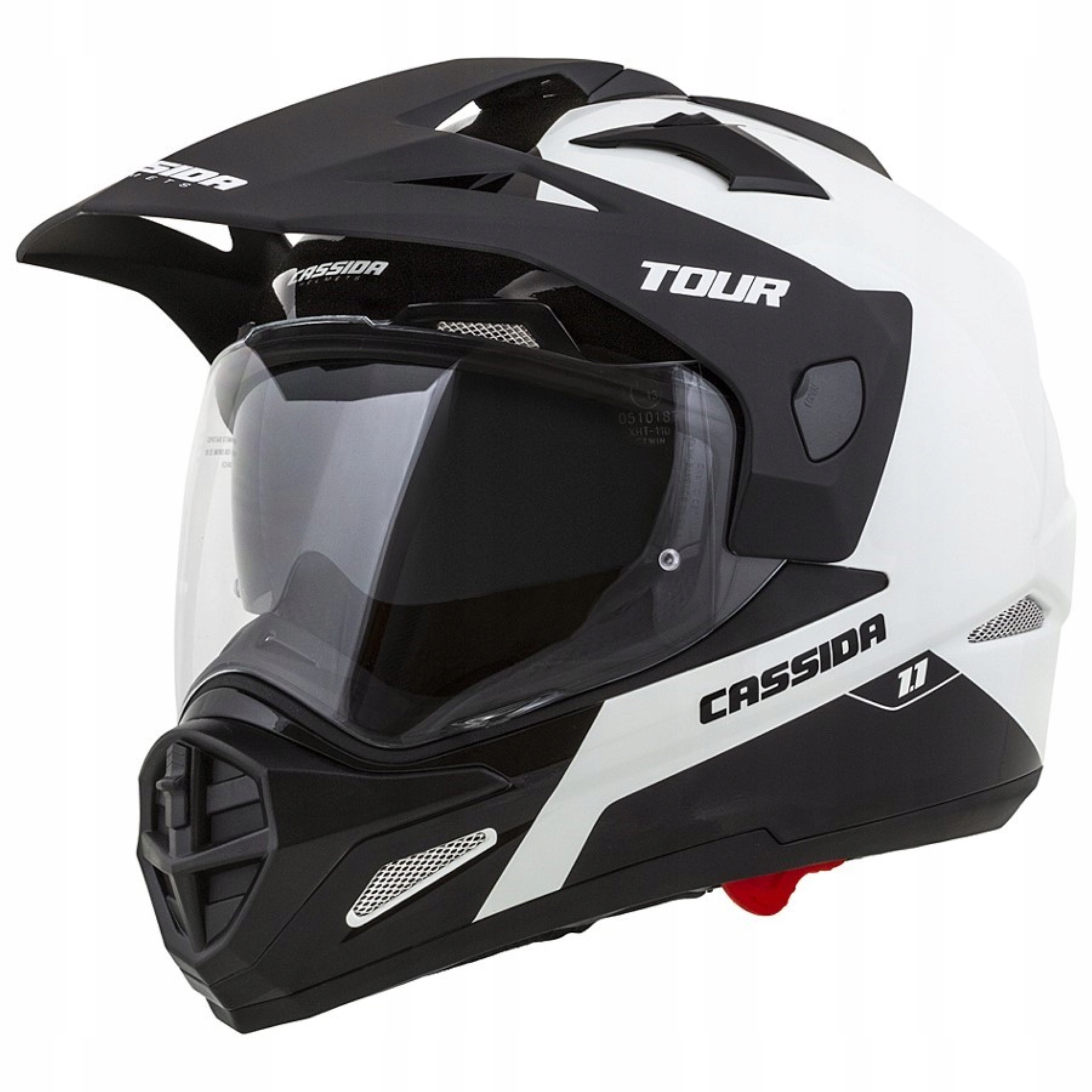 CZESKA CASSIDA TOUR KASK MOTOCYKLOWY CROSS DUAL L