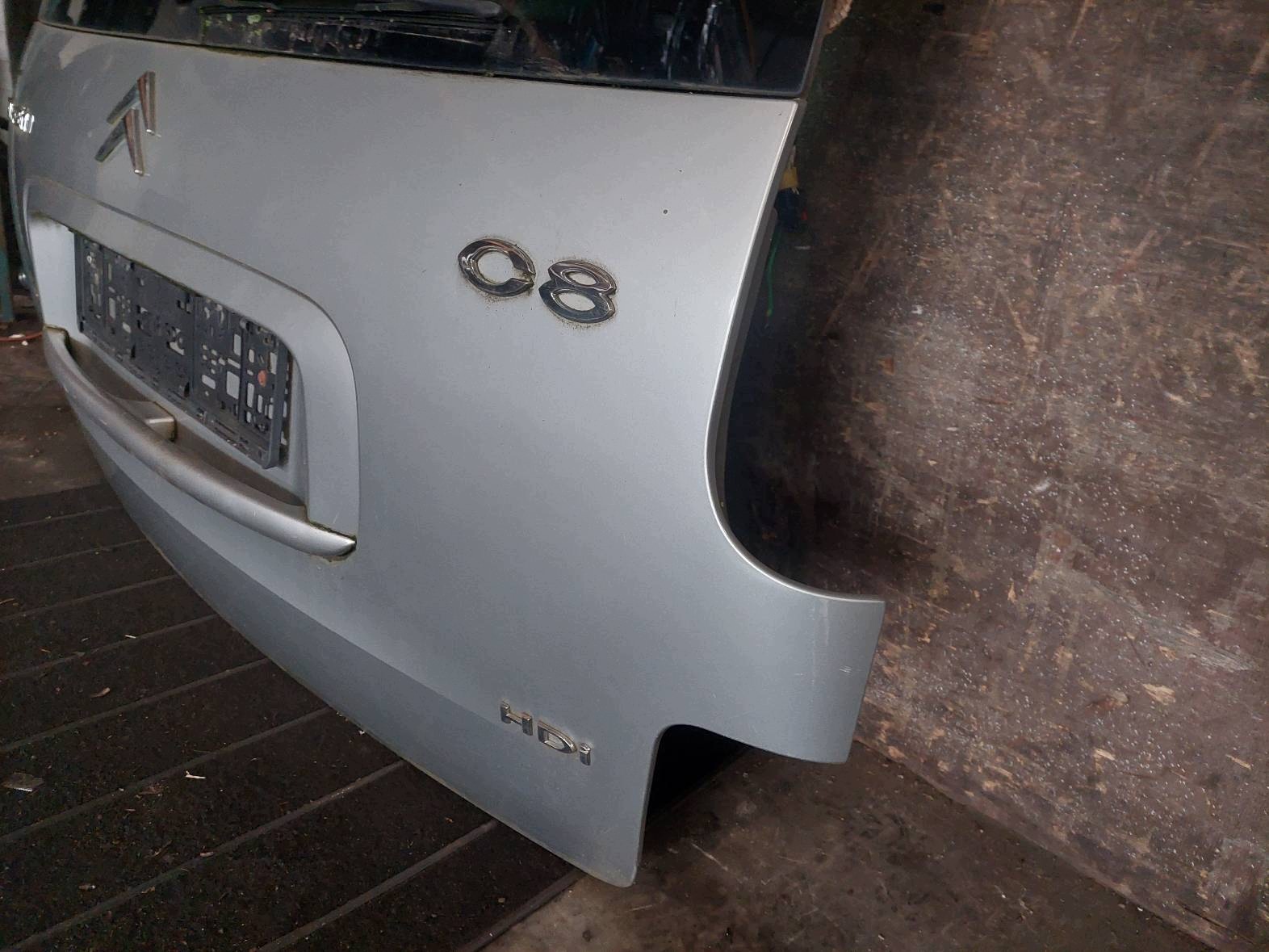 complete rear part CITROEN C8 EZRC trunk door boot bumper rear part lights
