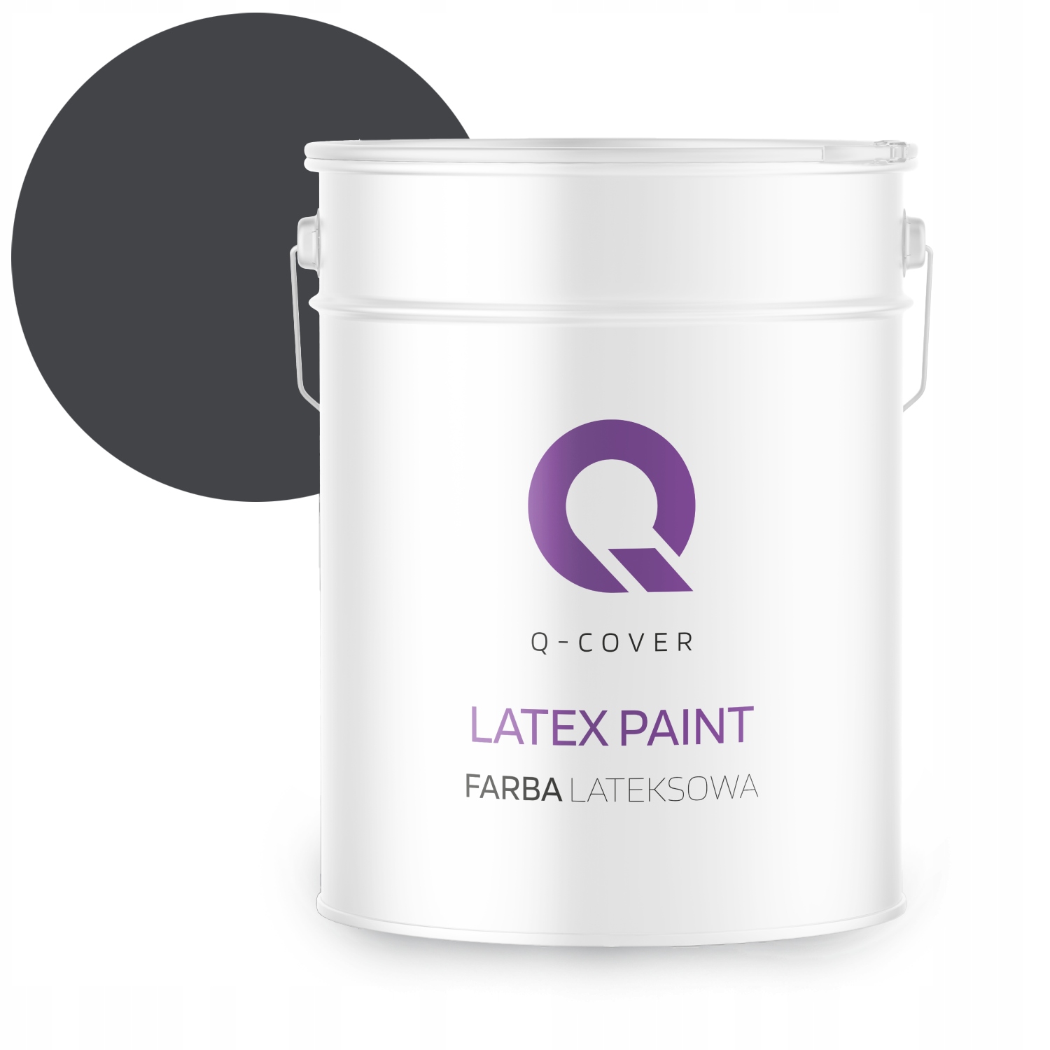 Farba Na Steny Vnútorná Odolná Proti Oderu Hlboká Matná 10 L Čierna H0907