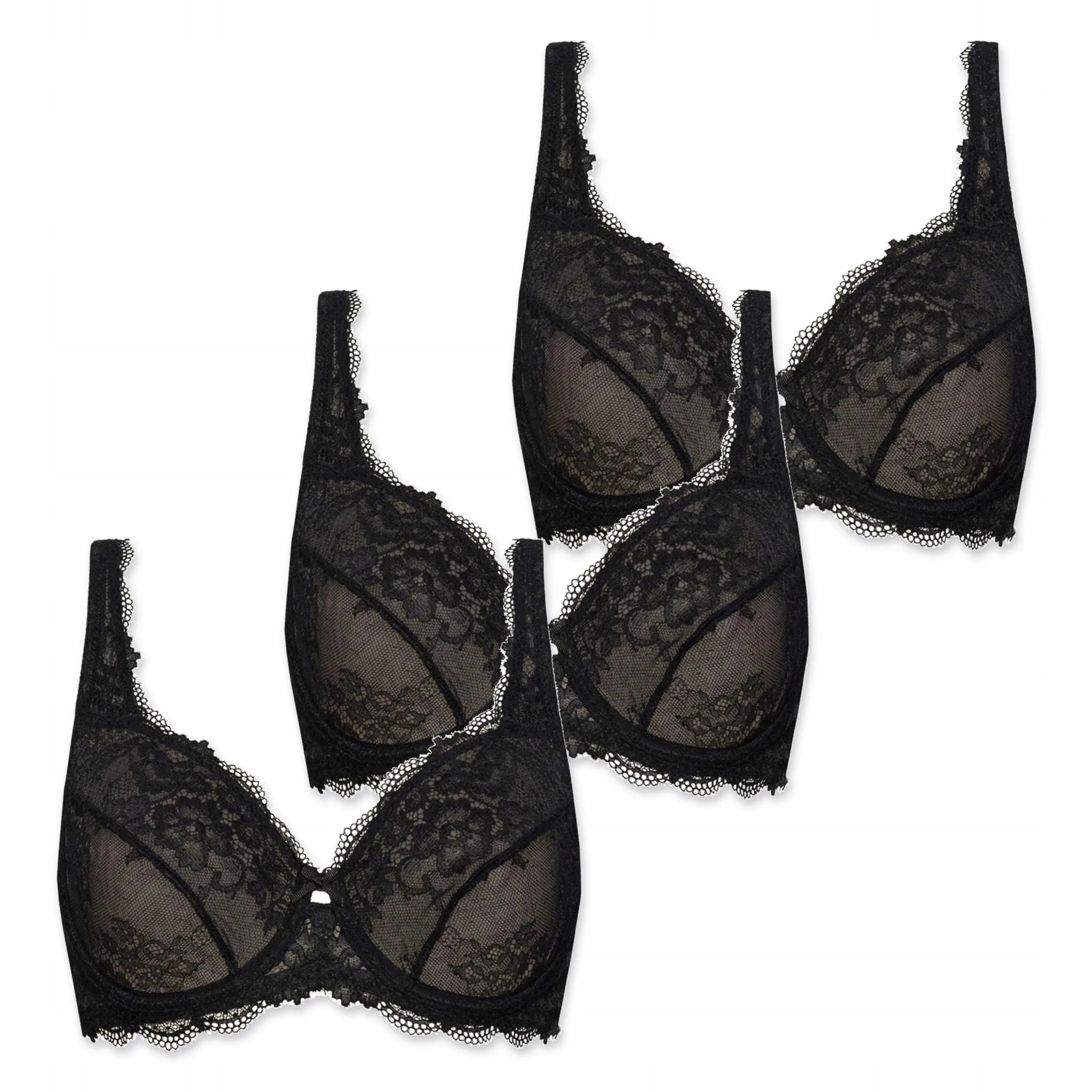 3x Podprsenka Sielei Wonder Lace 2442 černá 90C