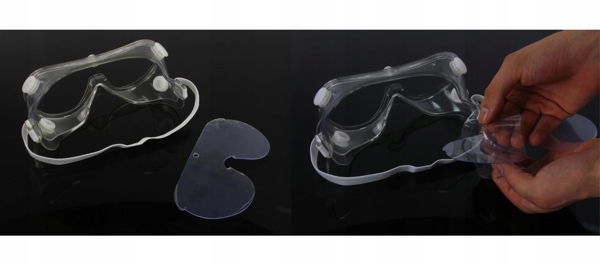 OKULARY PRZECIWODPRYSKOWE OCHRONNE GOGLE ROBOCZE Marka Mar-pol