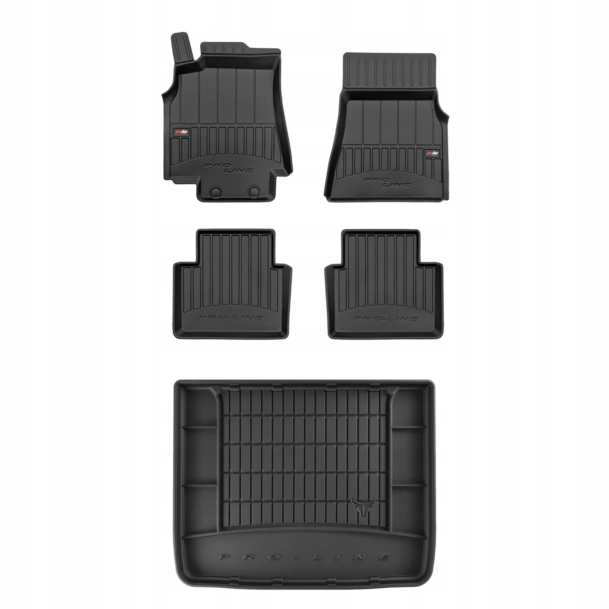 Sada gumových kobercov a rohoží pre Mercedes-Benz trieda B W245 2005-2011