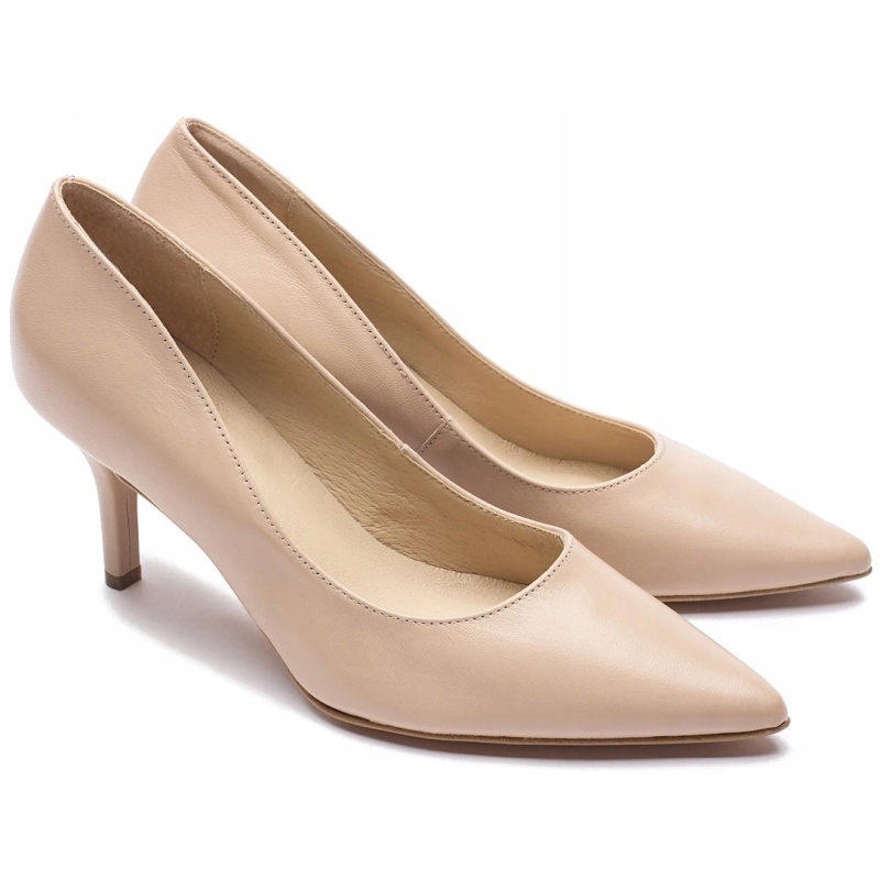 Dámské lodičky Ryłko 7Y203_T8_6NLF béžové Kůže Vel. 36,5