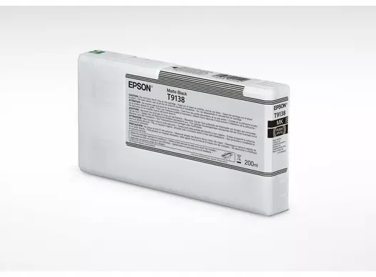 Epson T9138 Matte Black Ink Cartridge (200ml) C13T91380N