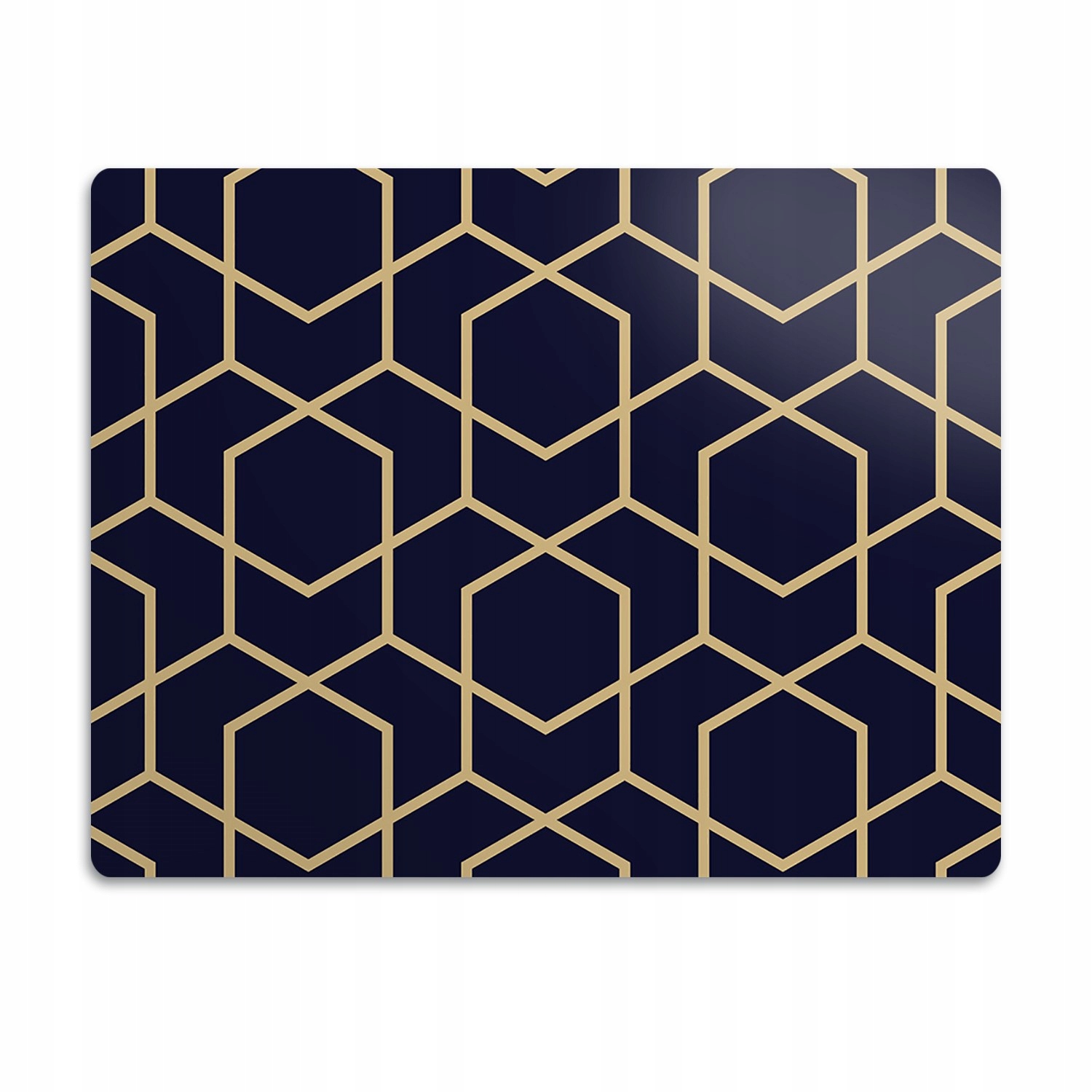 Levně Podložka pod misku pro psa Zlatý vzor 60x40 cm