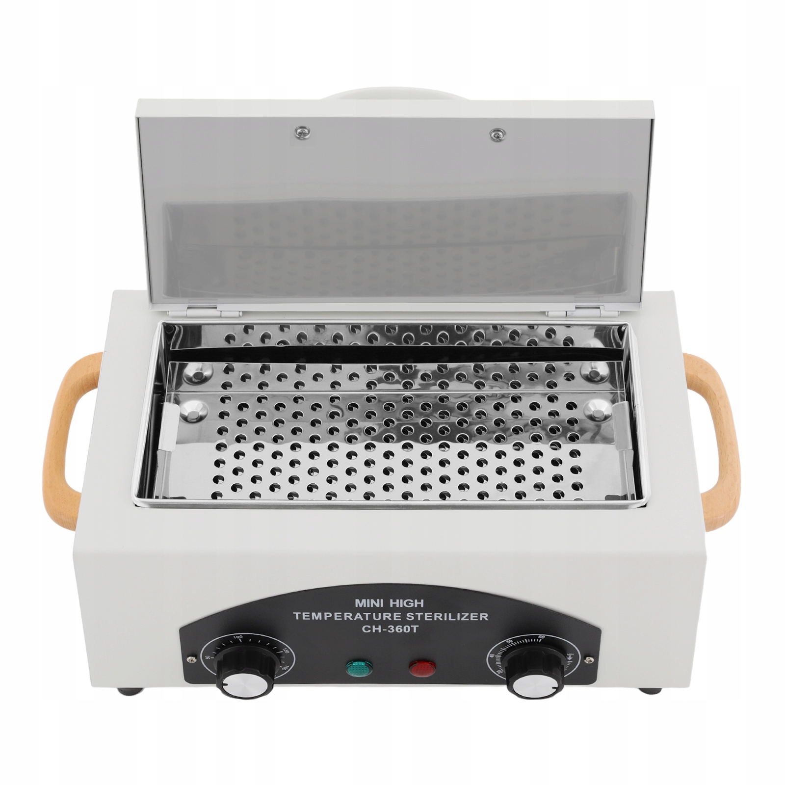 Sterylizátor Gorącym Powietrzem Timer 300W Dezynfekcja Narzędzi 2L Biały