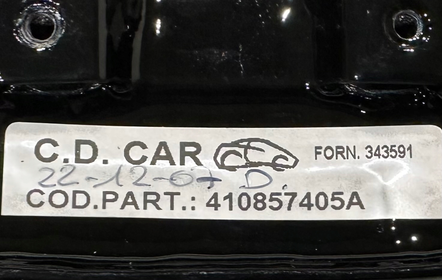 LAMBORGHINI MURCIELAGO Blende Abdeckung klapka CARBON 410857405A