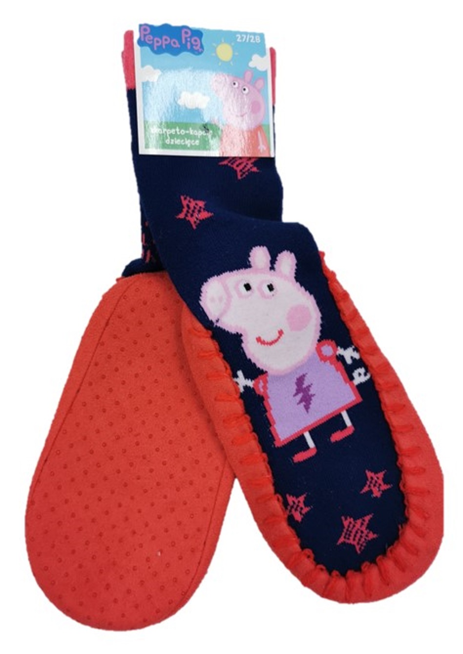 

Skarpeto-kapcie Świnka Peppa 25/26 Peppa Pig