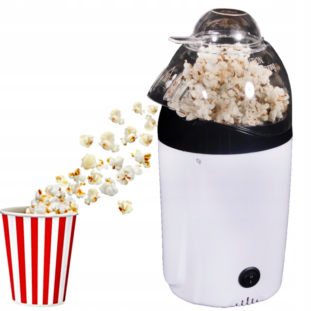 AUTOMAT DO POPCORNU MASZYNKA DOMOWA BEZ TŁUSZCZU Kod producenta MASZYNKA DOMOWA DO POPCORNU BEZ TŁUSZCZU