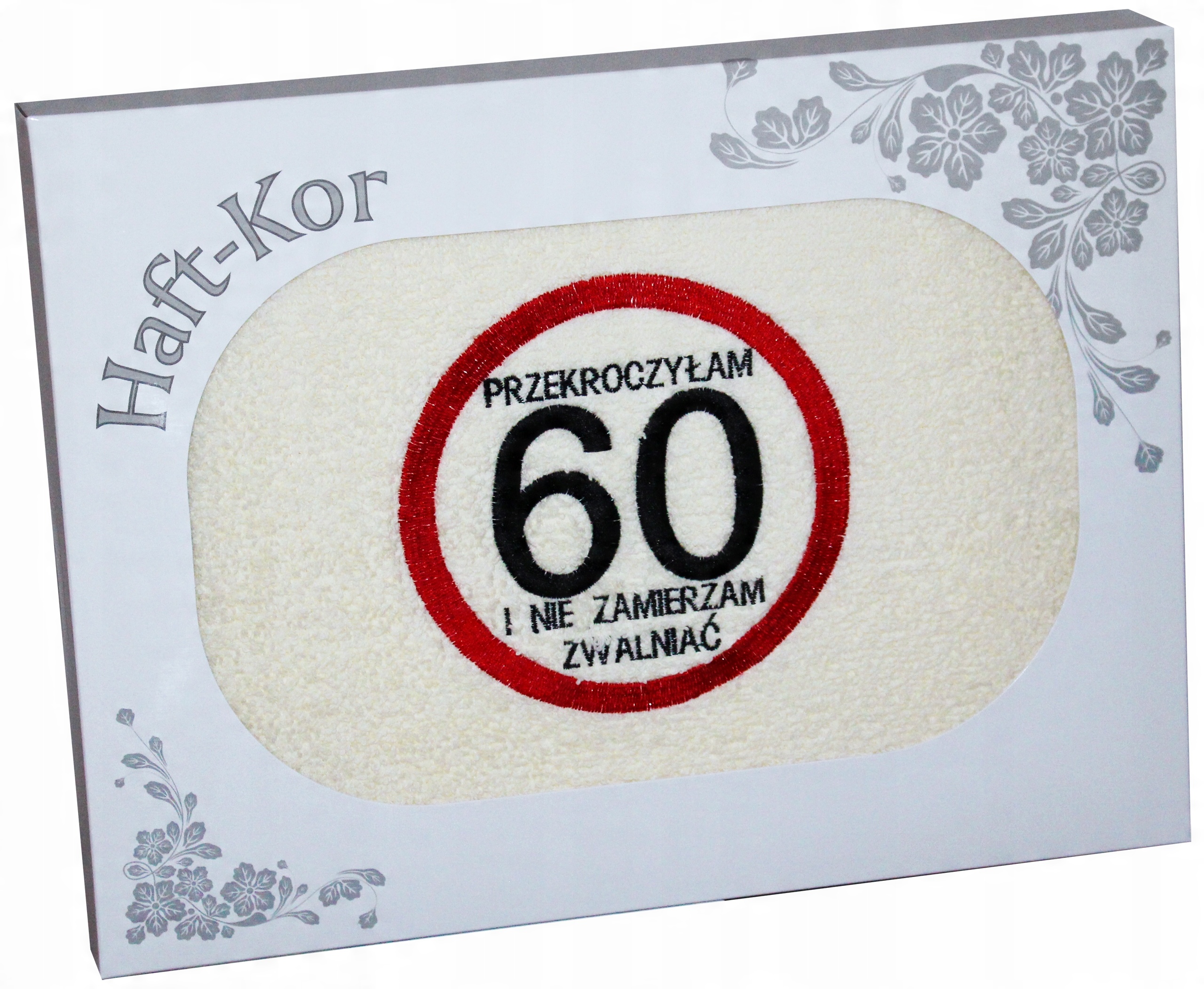 

Ręcznik 70x140 Z Haftem 60 Urodziny