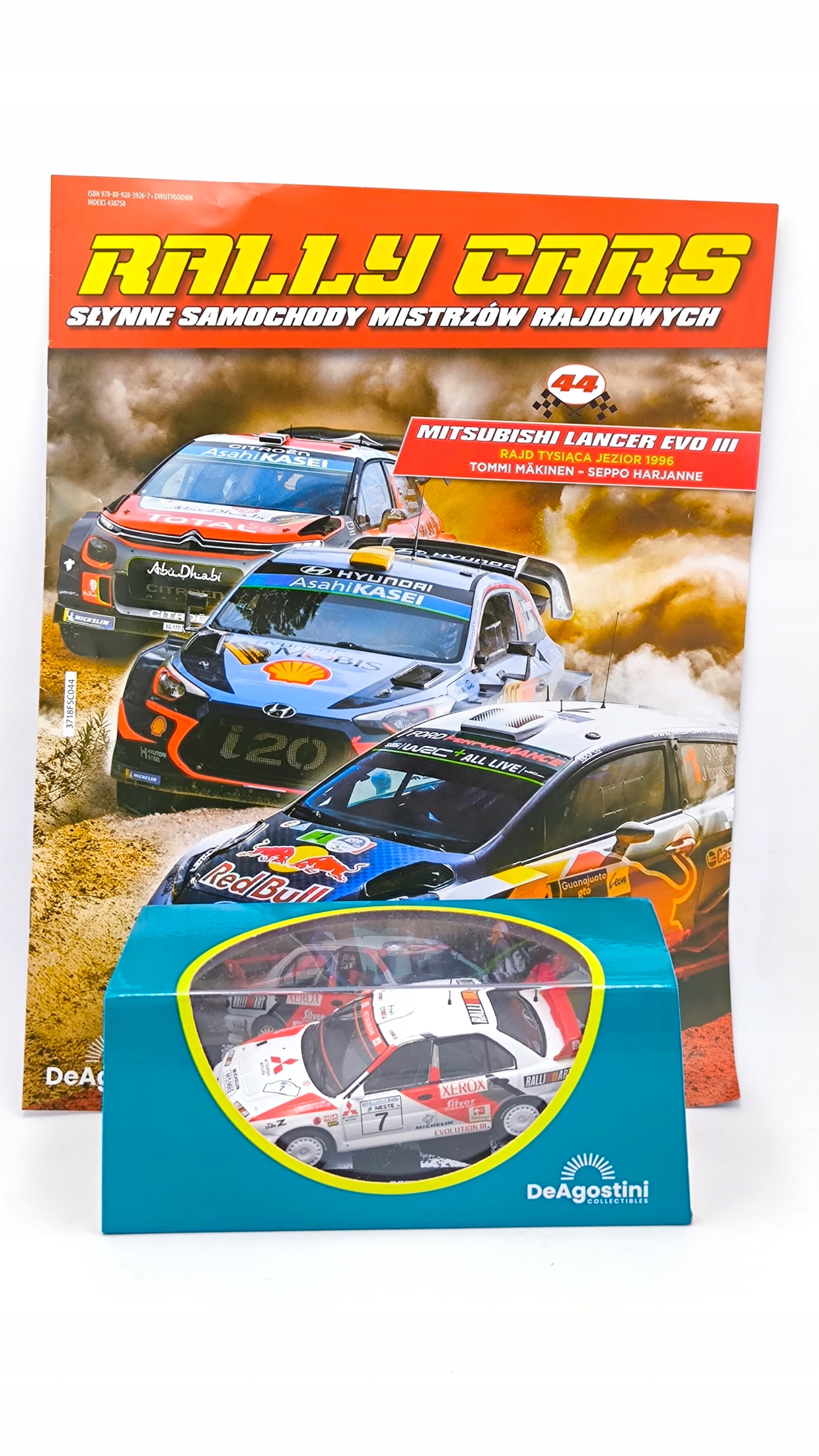 Wrc Mitsubishi Lancer Evo III Finland 1996 1:43 DeAgostni #44