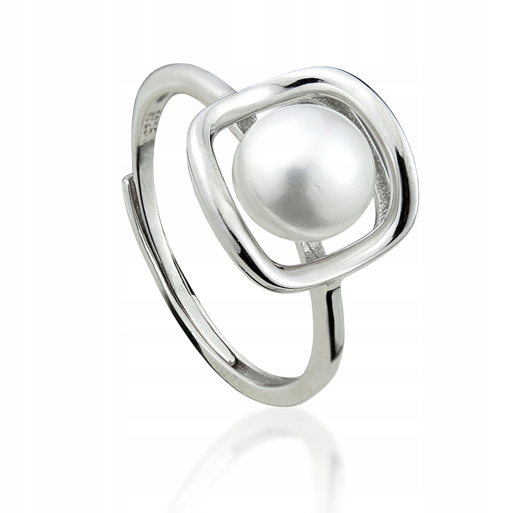 Minimalistický Nastavitelný Prstýnek S Perlou