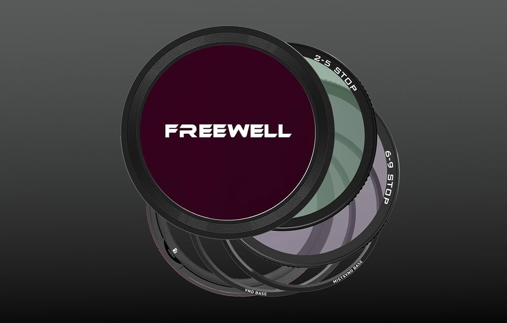 FREEWELL ZESTAW FILTRÓW MAGNETYCZNYCH VND FOTOGRAFICZNYCH DO APARATU 77 MM Marka FREEWELL