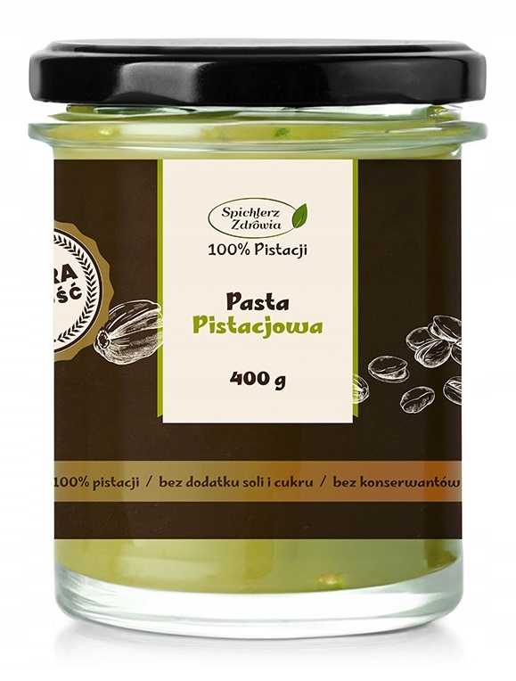 Levně Pistáciová Pasta Krém Pistáciový Krém Z Pistácií 400 G Doporučuje Zdraví Značka B