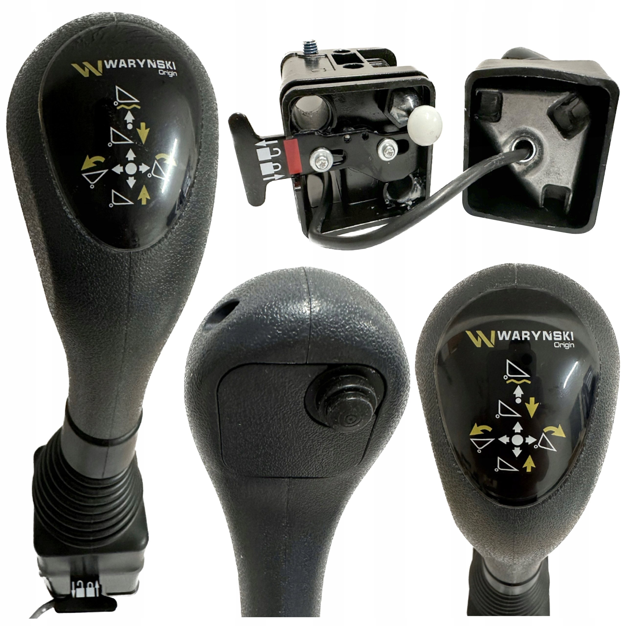 JOYSTICK DŻOJSTIK Z PRZYCISKIEM POD LINKI KULKI DO TURA KOPARKI WARYŃSKI