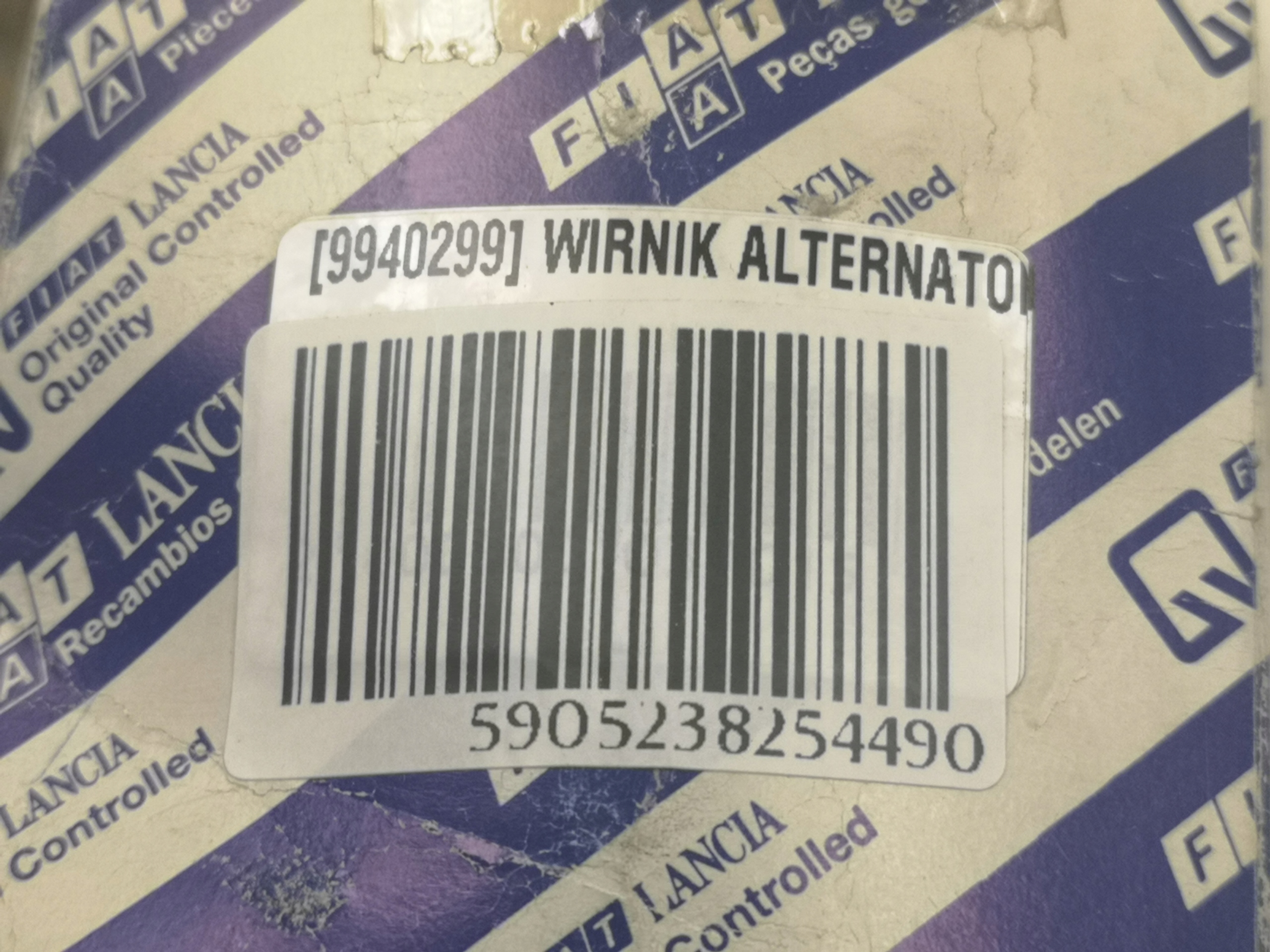 WIRNIK ALTERNATORA FIAT COUPE 1994-1996 - 9940299 Stan opakowania oryginalne