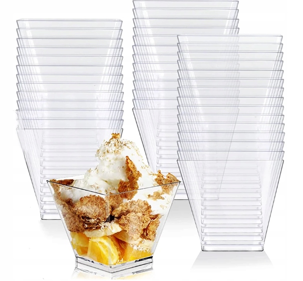 

Pojemnik pucharki na deserki deserów 120ml 50szt
