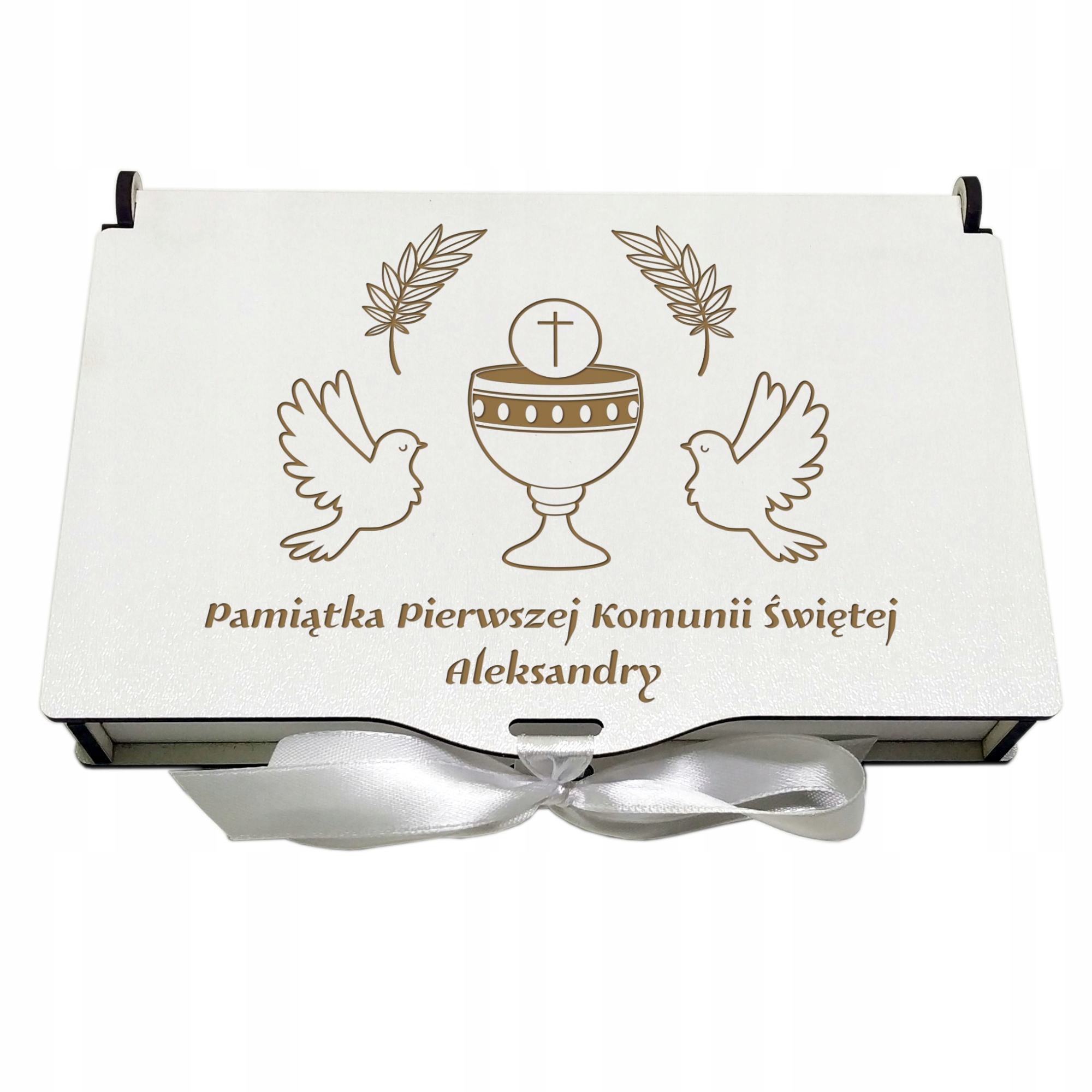 

Pamiątka I Komunii Świętej pudełko na pieniądze