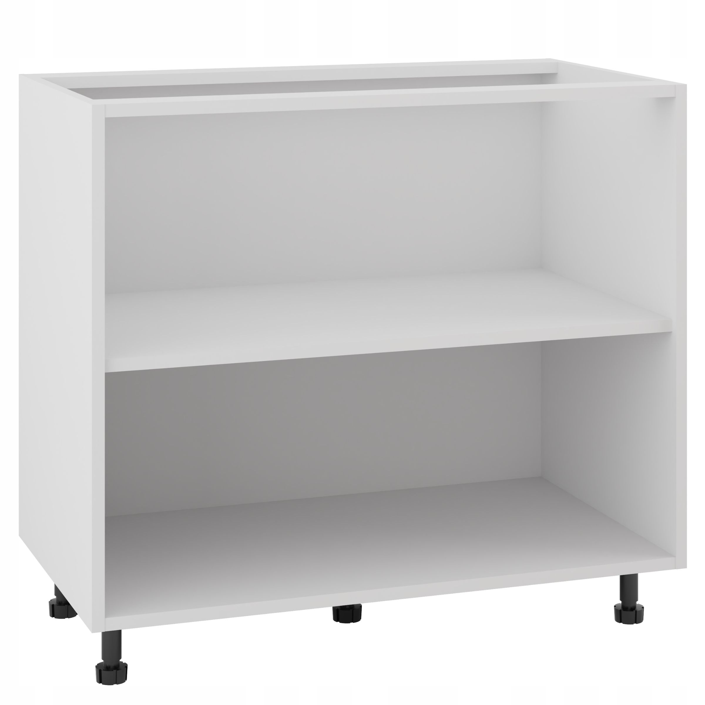 Korpus: bílá spodní kuchyňská skříňka 90/82 s příslušenstvím