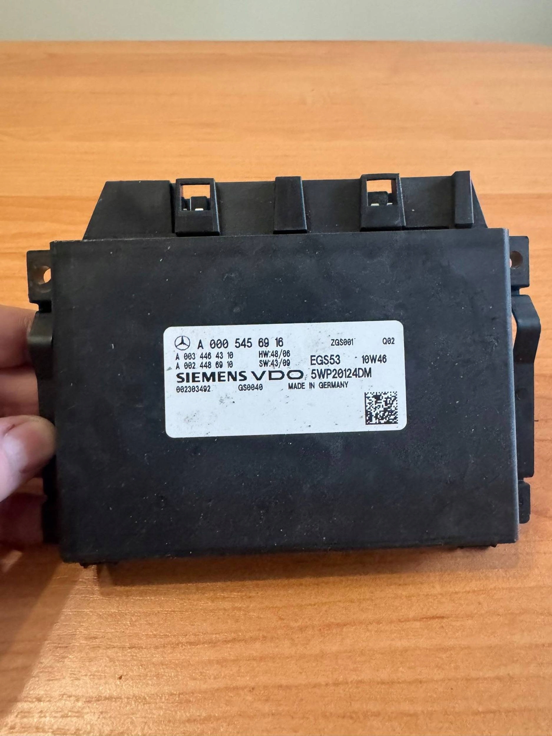 MERCEDES W212 MODUŁ SKRZYNI A0005456916