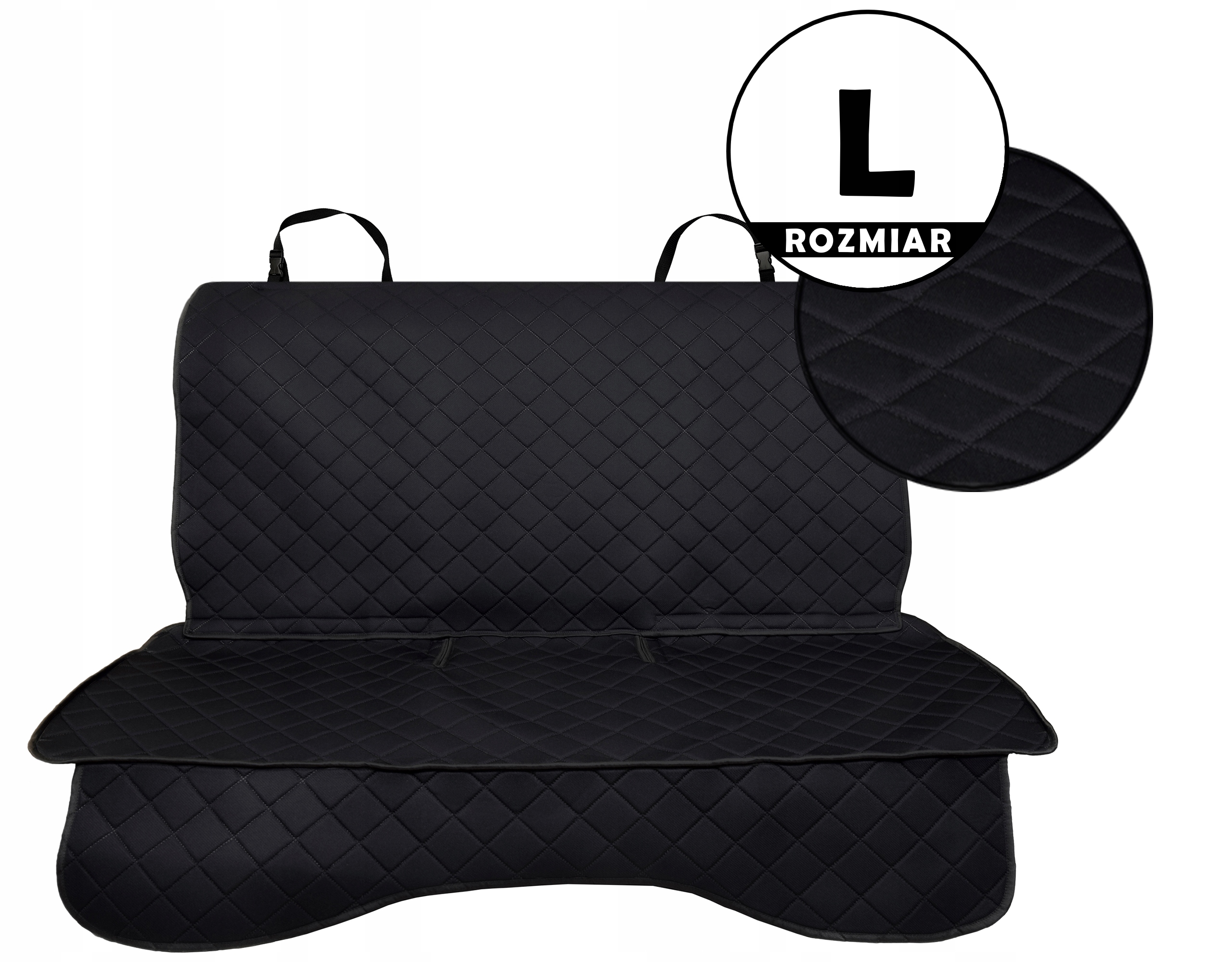 Mata do samochodu na tylne siedzenie dla psa