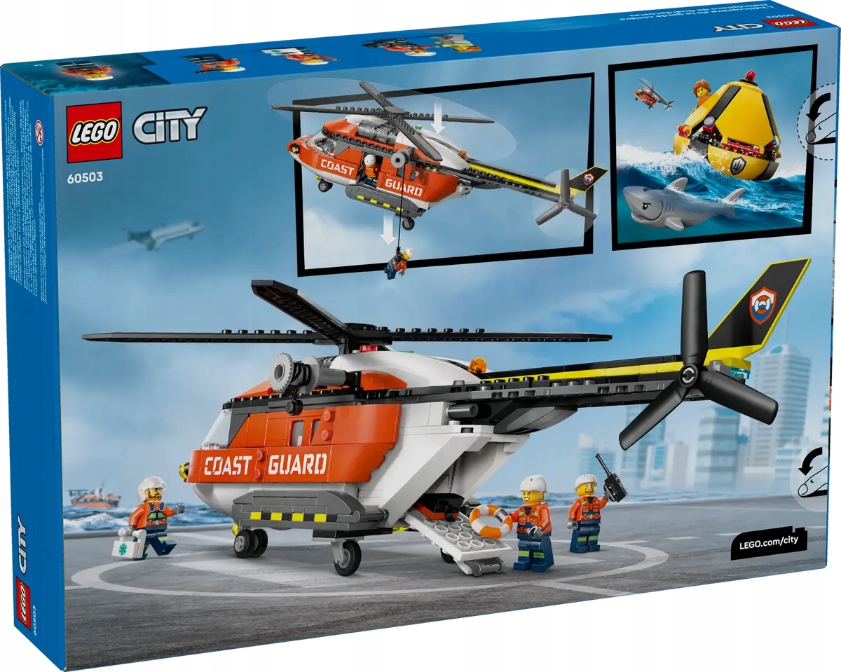 60503 Lego City Helikoptéra pobřežní stráže