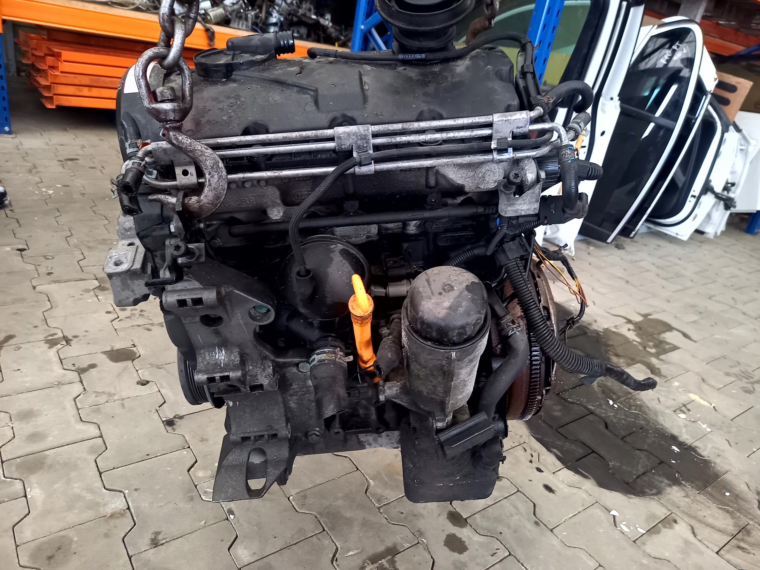 SILNIK 1.9 TDI ASZ 130 KM VW BORA 01R