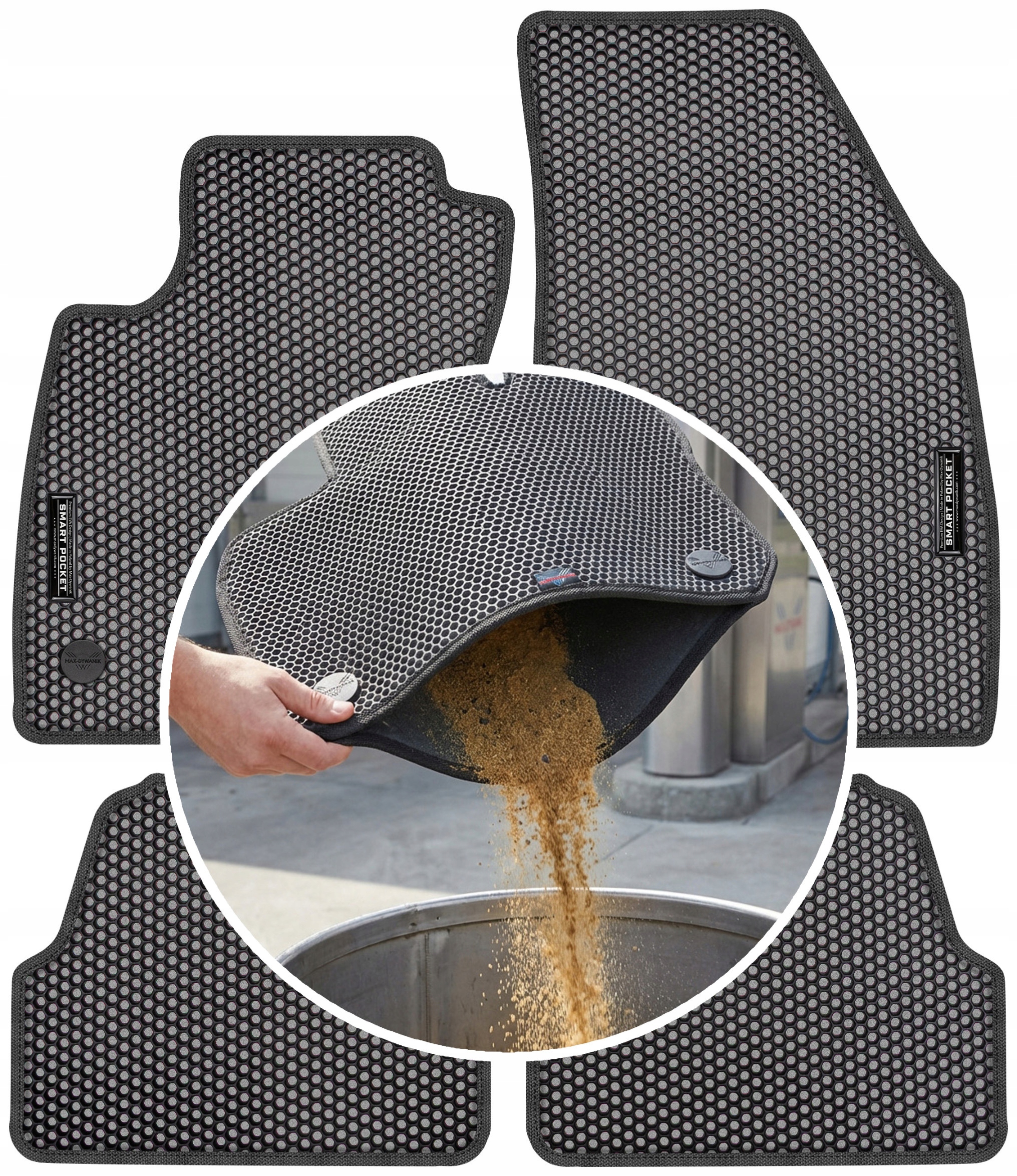 Opel Mokka A 2012-2016 Koberce Eva Smart Pocket