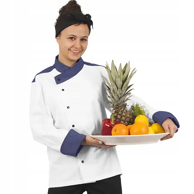 Mikina 3645 kontrast jeans 54