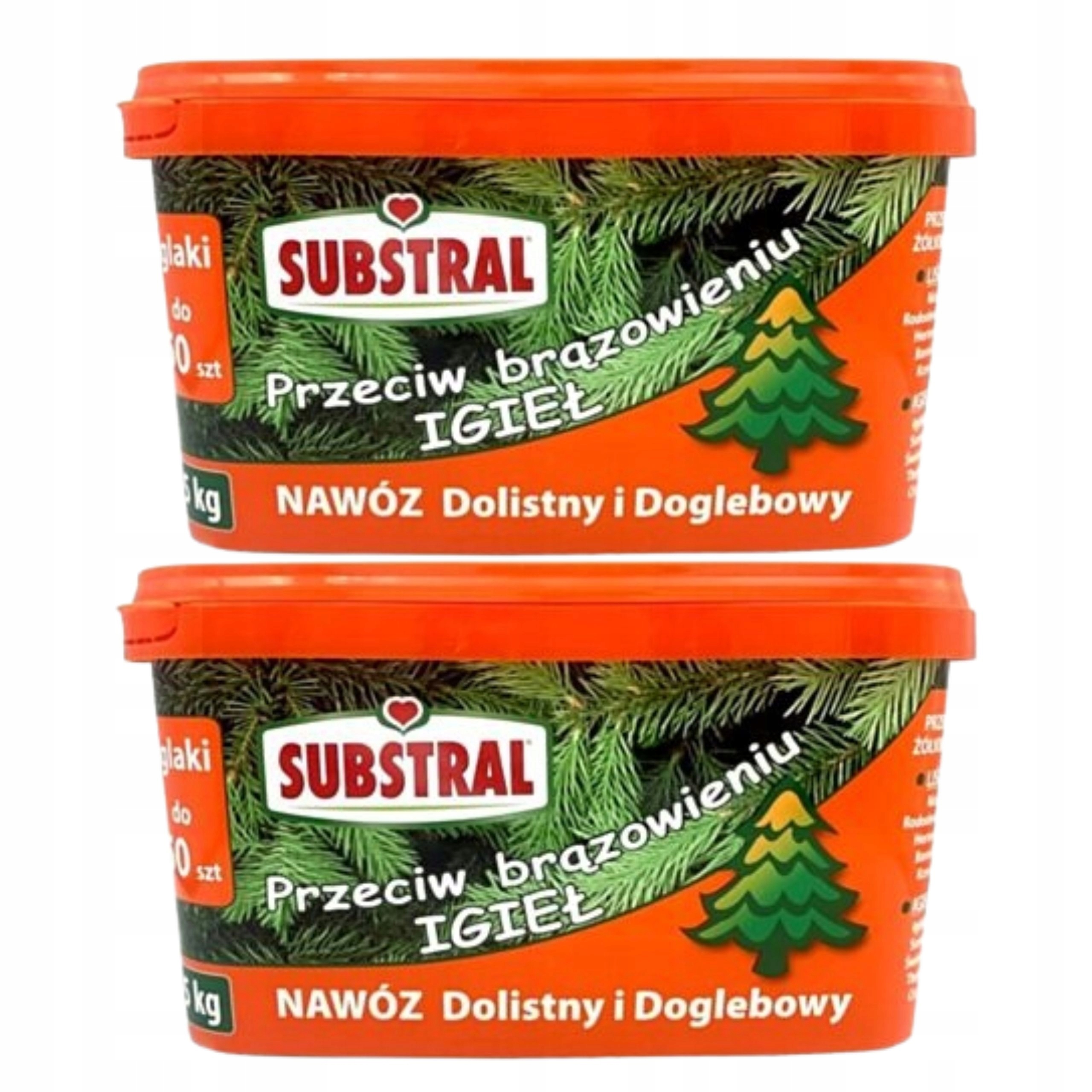 Substral Nawóz Do Iglaków 2x5 Kg Przeciw Brązowieniu Na Tuje Rododendrony