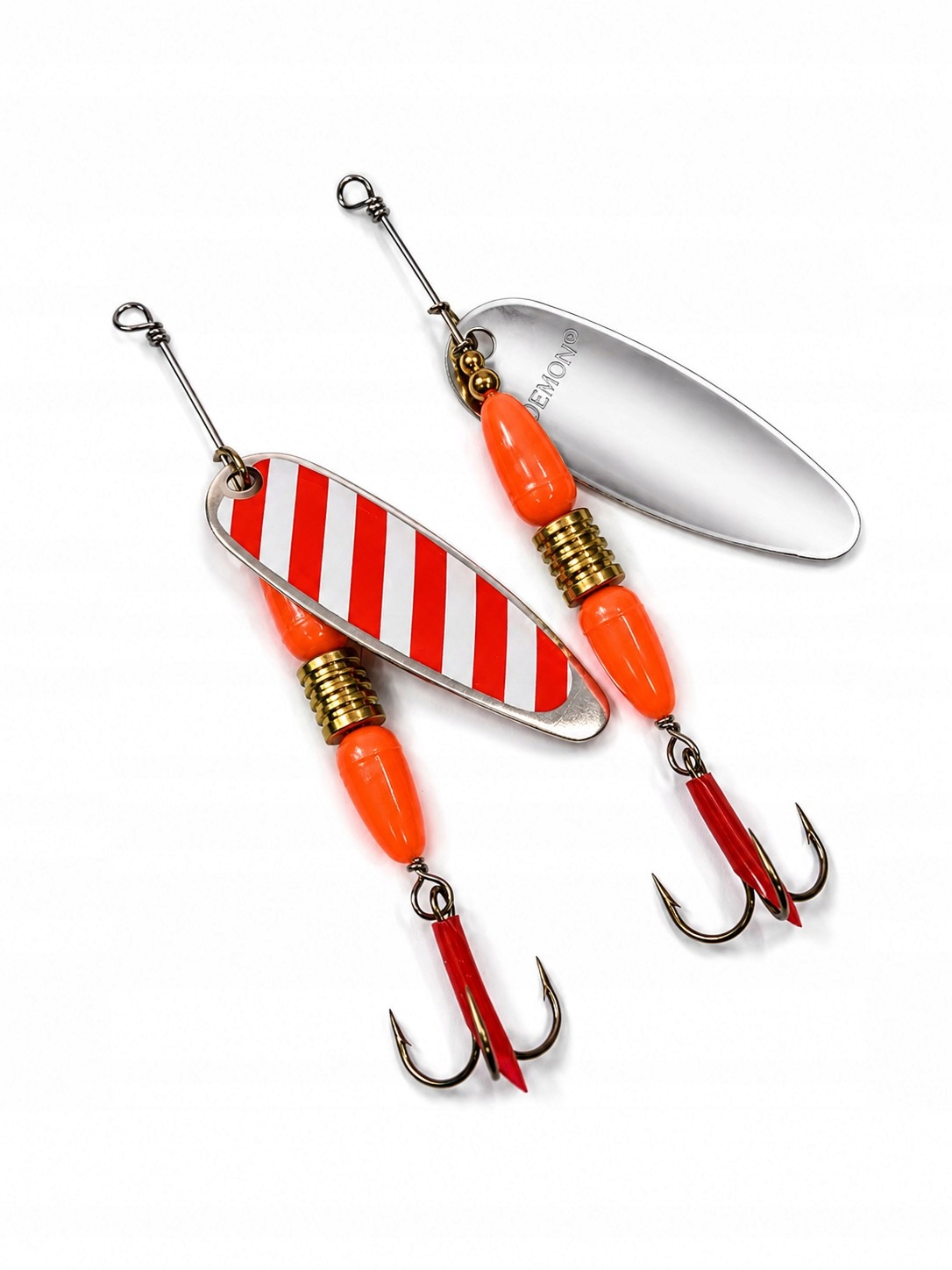 Błystka obrotowa One Demon 14 g Red 2 Kor Rw do połowu Troci w rzekach
