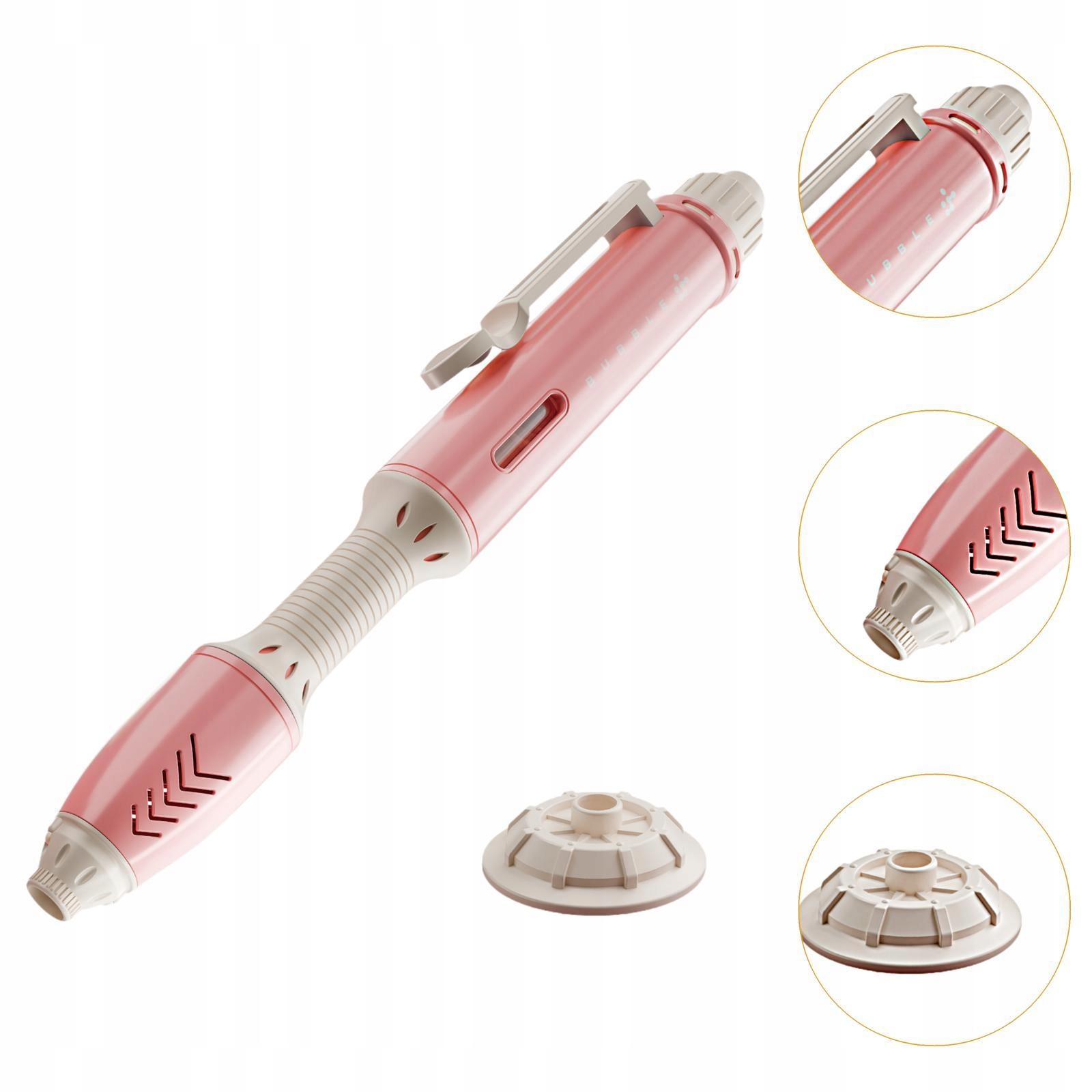 Automatyczny Bubble Maker,Bubble Make Machine,Pen Shape Party różowy Płeć unisex