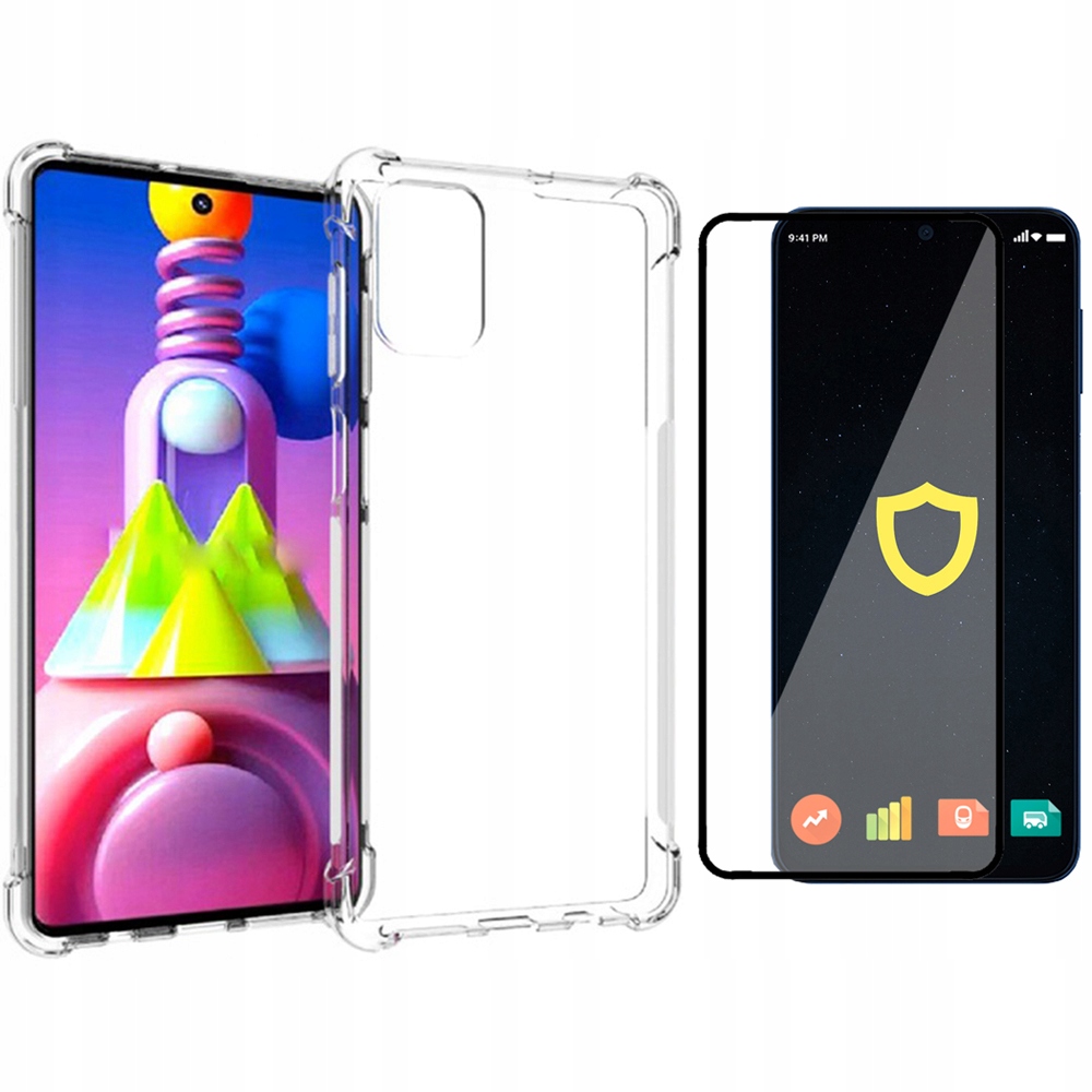 

Etui Case Anti-shock Obudowa Do Galaxy M51 Szkło