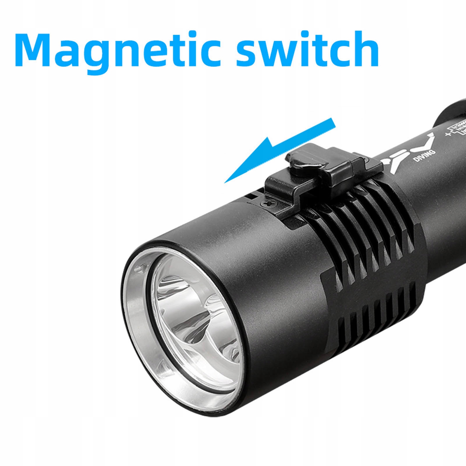 LATARKA NURKOWA 5000lm LED P70 IPX8 Rodzaj brak informacji