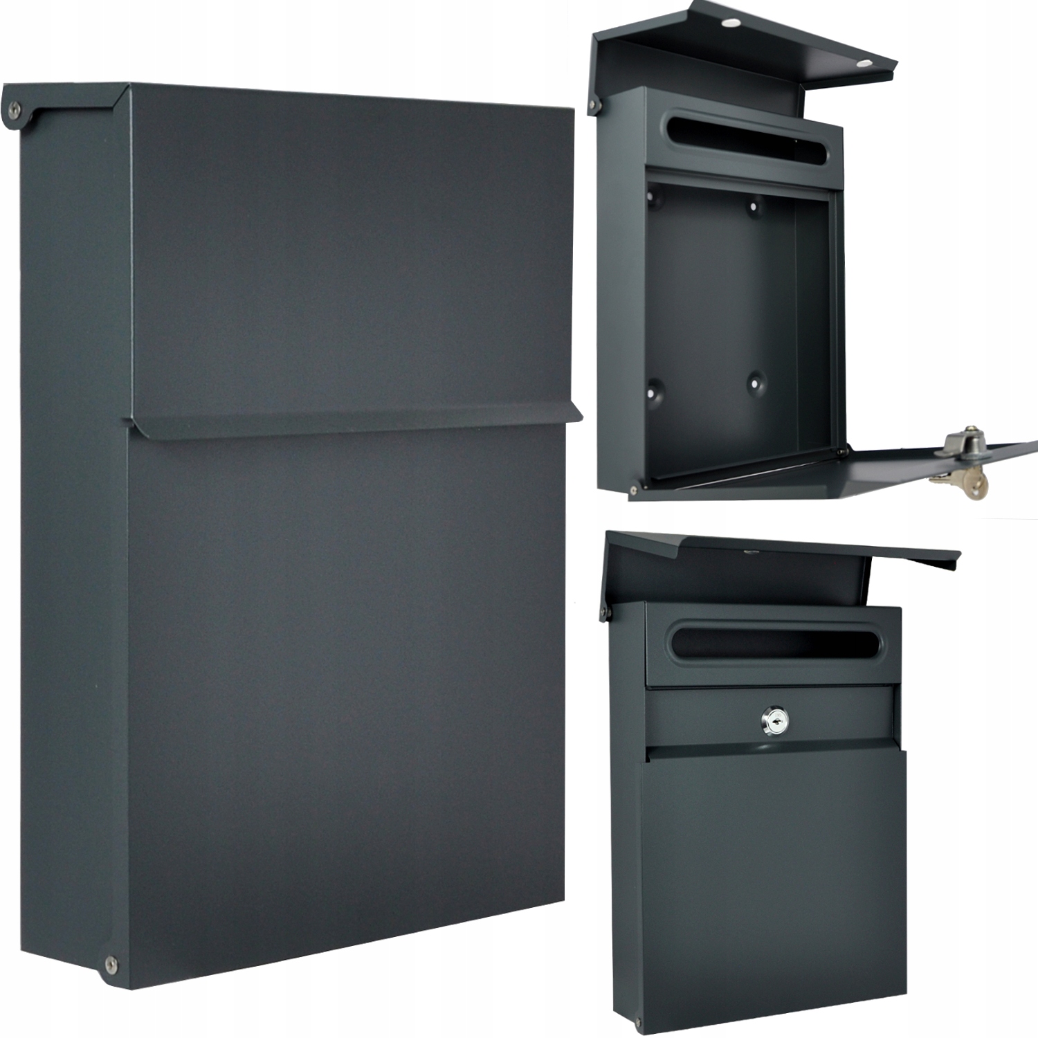 

Skrzynka Na Listy Pocztowa 3 Zakryty Zamek